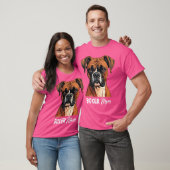 Boxer Mom Dog Boxer T-shirt (Unisex)