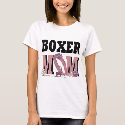 Boxer MOM T-shirt (Voorkant)