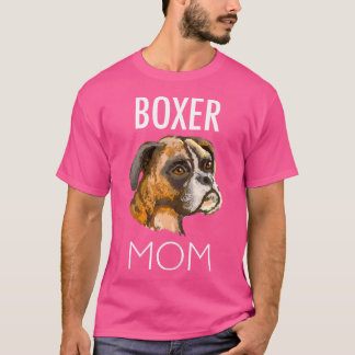 Boxer Mom Tshirt T-shirt T Shirt