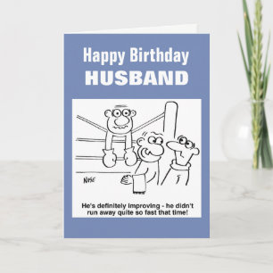 Boxer op de Cartoon Kaart