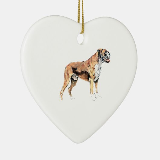 Boxer Ornament (Rechts)