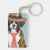 Boxer Pa Sleutelhanger (achterkant)