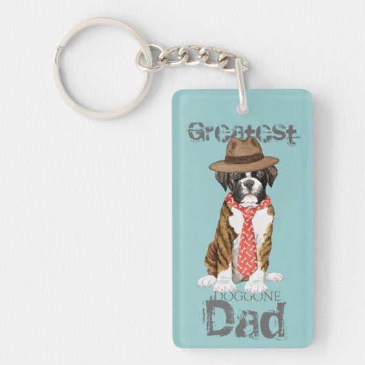 Boxer Pa Sleutelhanger (Voorkant)