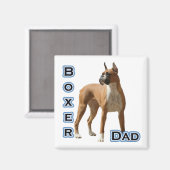 Boxer Papa 4 - Aimant (Recto/Verso)