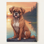 Boxer par le lac (Dos)