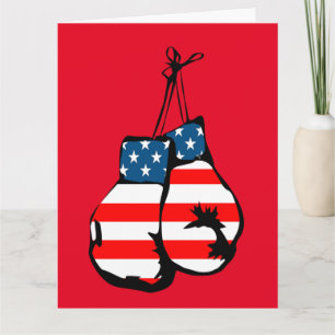 BOXER PATRIOTIC BIRTHDAY KAART