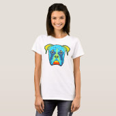 Boxer Pattern Pop Art T-shirt (Voorkant volledig)