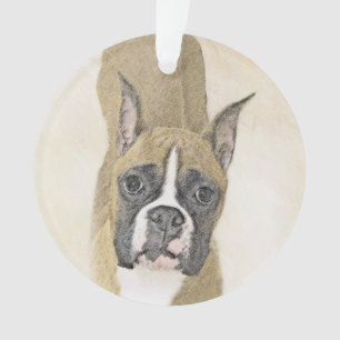 Boxer Peinture - Cute Original Chien Art