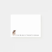 Boxer personaliseren post-it® notes (Voorkant)