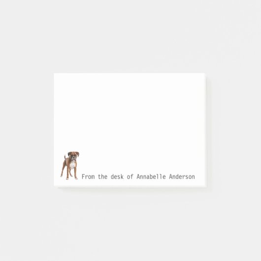 Boxer personaliseren post-it® notes (Voorkant)