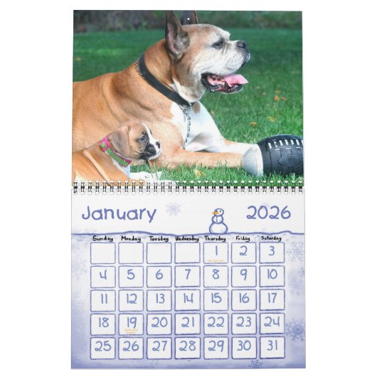 Boxer Puppies 2010 Agenda Kalender (Jan 2026)