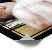 Boxer Puppy canvas afdrukken Poster (Hoek)