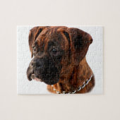 Boxer puppy Dog Jigzaae puzzel (Horizontaal)