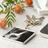 Boxer Puppy Sleutelhanger (Zijkant)