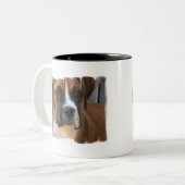 Boxer Rescue Ceramic Coffee Mok (Voorkant links)