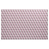 Boxer rose blanc chien artisanat tissu de coton (Fat Quarter)