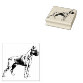 Boxer Rubberstempel (Gestempeld)