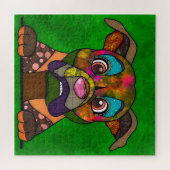 Boxer sale chien visage puzzle (Horizontal)