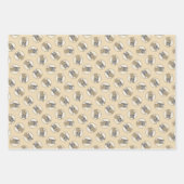 Boxer Schilderij Fawn Cropped Docked Schattigee Do Inpakpapier Vel (Voorkant)