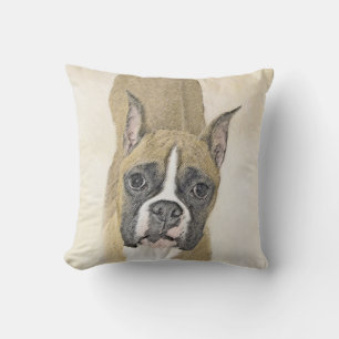 Boxer-schildering - Kute Original Dog Art Kussen