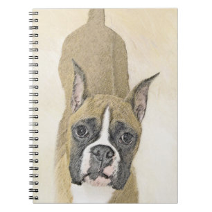 Boxer-schildering - Kute Original Dog Art Notitieboek