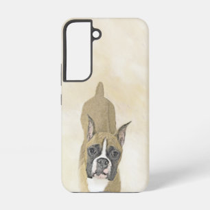Boxer-schildering - Kute Original Dog Art Samsung Galaxy Hoesje