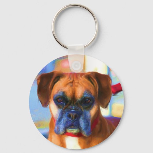 Boxer-sleutelhanger Sleutelhanger (Voorkant)
