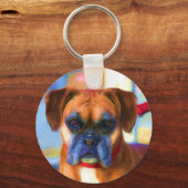 Boxer-sleutelhanger Sleutelhanger (Voorkant)