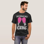 Boxer Sparring Match voor mannen T-shirt (Voorkant volledig)