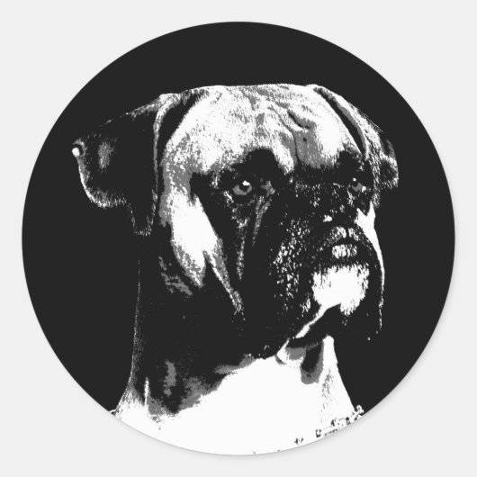 Boxer sticker (Voorkant)