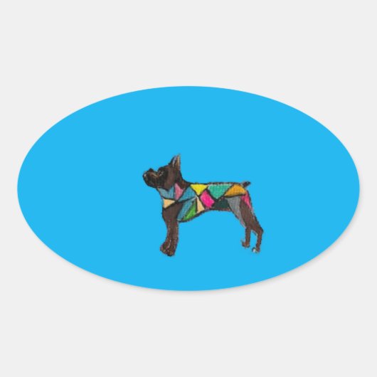 Boxer Sticker (Voorkant)