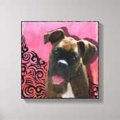 Boxer Stretched Canvas (Voorkant)