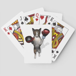 Boxer Tabby Pokerkaarten