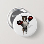 Boxer Tabby Ronde Button 5,7 Cm (Voorkant /achterkant)