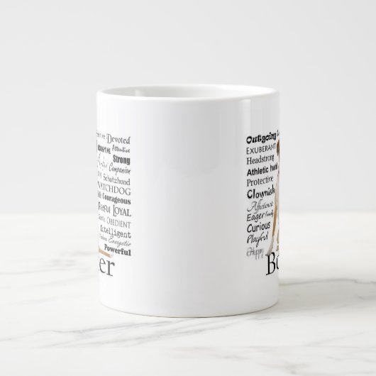 Boxer Traits Jumbo Mok (Voorkant)