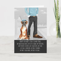 Boxer van de Dog Vaderdag Funny