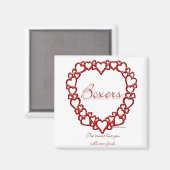 Boxer Ware Liefde Magneet (Voorkant / Achterkant)