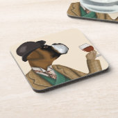 Boxer Wine Snob Bier Onderzetter (Linkerzijde)