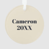 Boxer Wine Snob Ornament (achterkant)