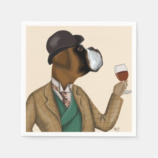 Boxer Wine Snob Servet (Voorkant)