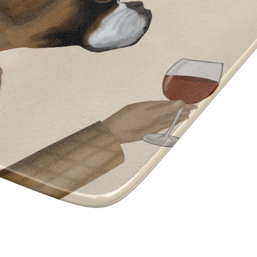 Boxer Wine Snob Snijplank (Hoek)