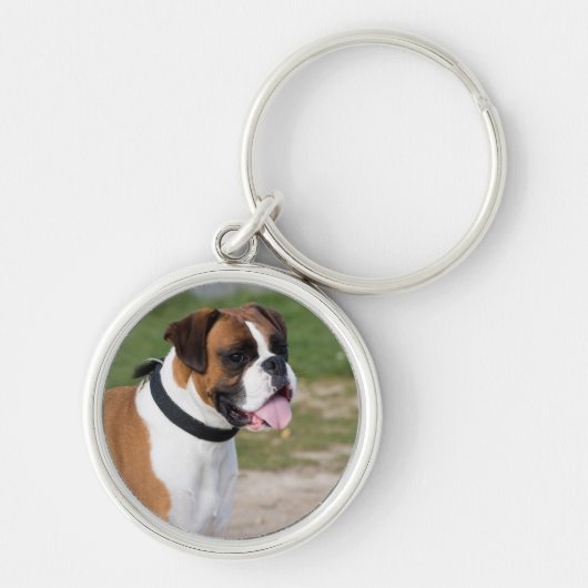Boxer-zitting Sleutelhanger (Voorkant)