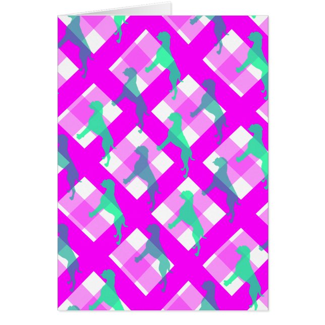 Boxerhond abstractie  (Voorkant)