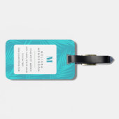 Boxerhond Bagage Labels (Achterkant horizontaal)