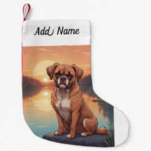 Boxerhond Kleine Kerstsok