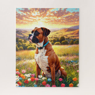 Boxerhond Legpuzzel