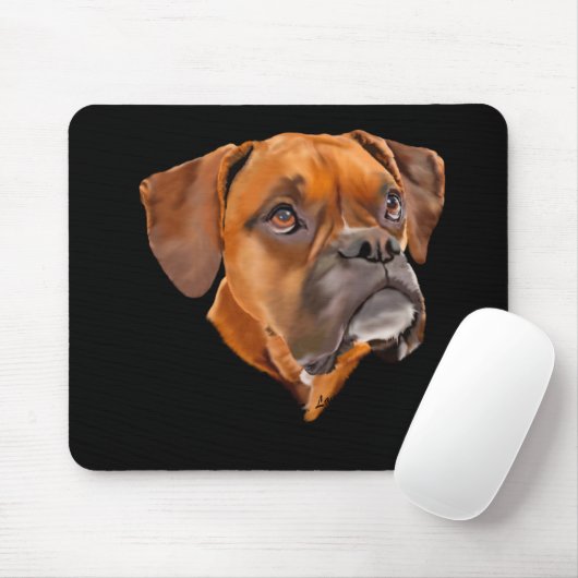 Boxerhond Muismat (Met muis)