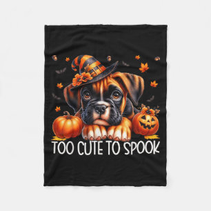 Boxerhond Puppy Is Tee Schattig Om Hondsdame Te La Fleece Deken
