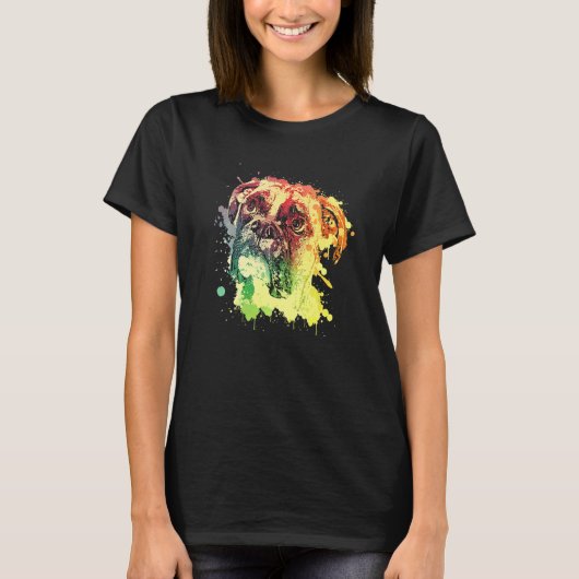 Boxerhond T-shirt (Voorkant)