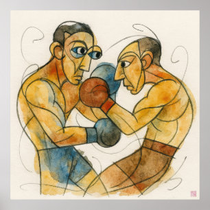 Boxers - Archiefprint Poster